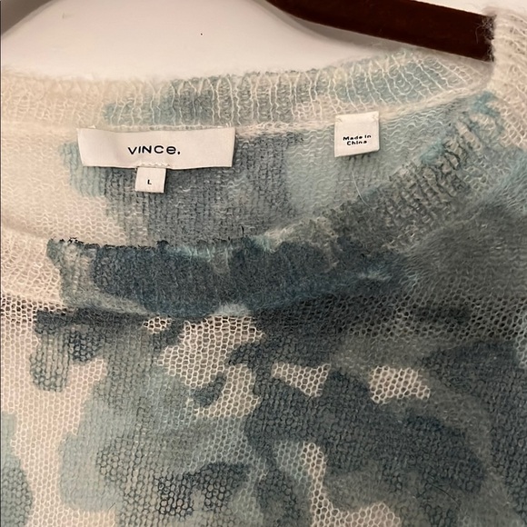 Vince Dahlia Alpaca & Mohair-Blend Sweater size large​ - Picture 5 of 7